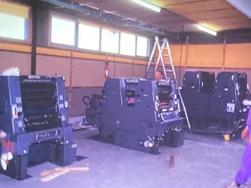 image d'archive de imprimerie mourier à lons le saunier